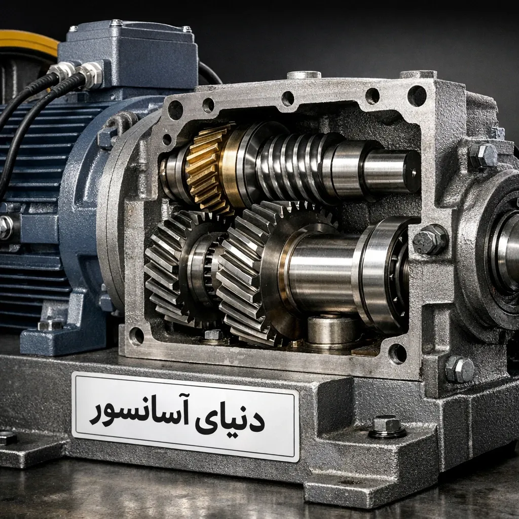 موتور گیربکس آسانسور