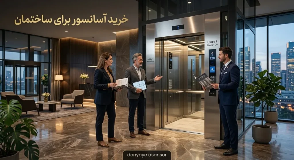 خرید آسانسور برای ساختمان