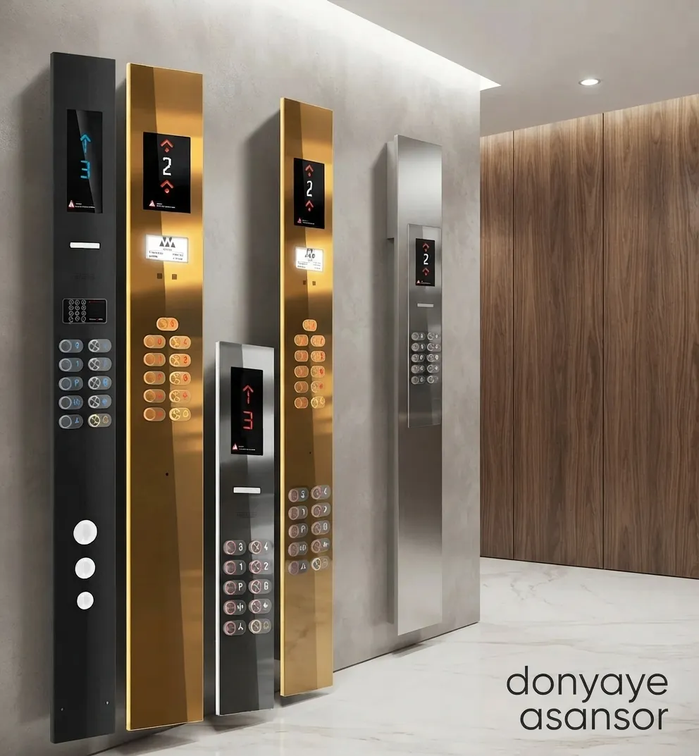 پنل شستی کابین آسانسور مدل DIBA