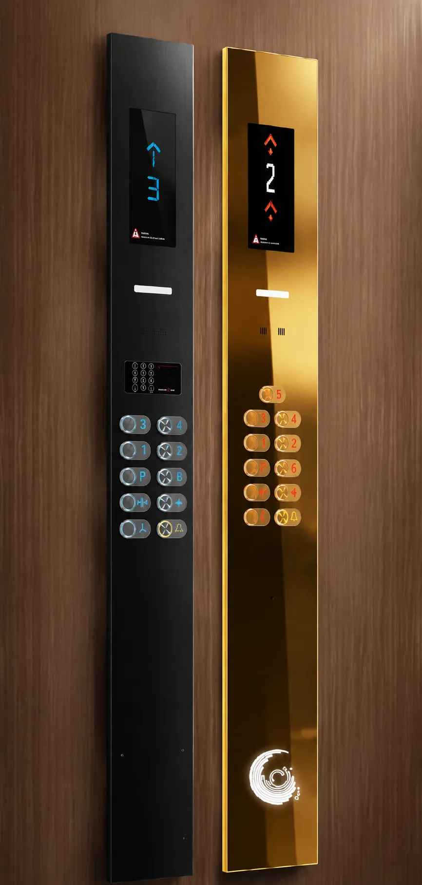 پنل شستی کابین آسانسور مدل DIBA